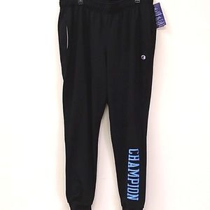 CHAMPION athletic sports pants men's black 2XL NWOT